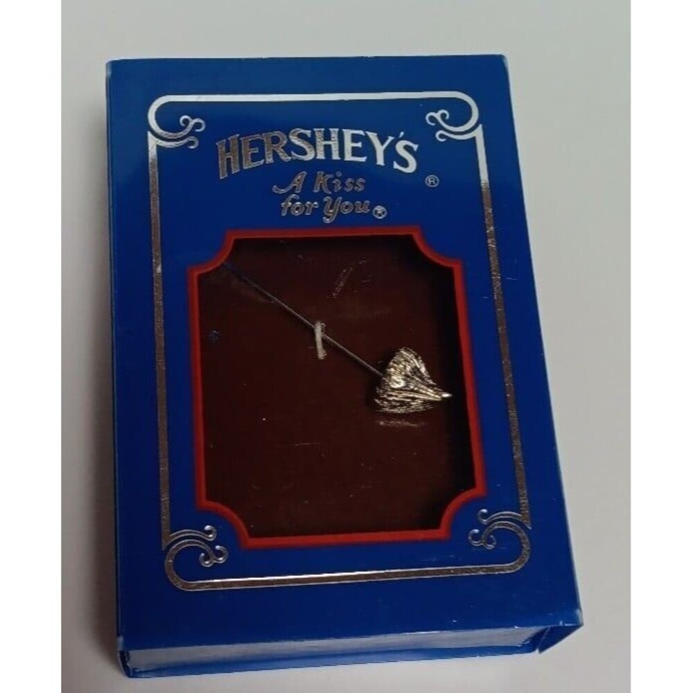 Rare Vintage Hershey's Kiss: A Kiss For You Pin